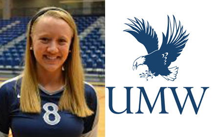 Mary Washington Freshman Emma Olson Selected As CAC Volleyball Player Of The Week