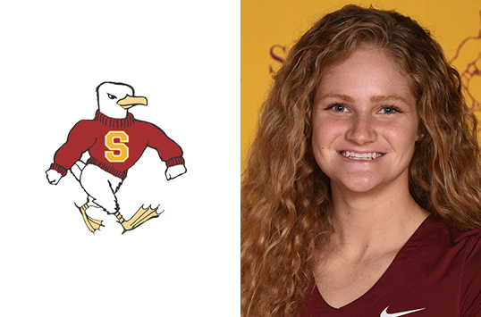 Salisbury Senior Katie Stouffer Named CAC Volleyball Player of the Week