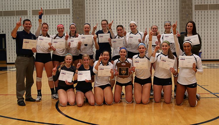 Mary Washington Volleyball Sweeps Christopher Newport, Claims First CAC Title Since 1991