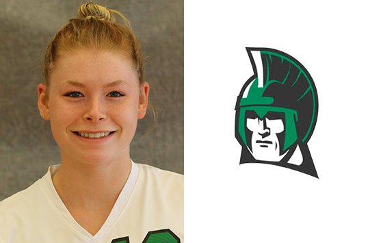 York Sophomore Brooke Krebs Named CAC Volleyball Player of the Week