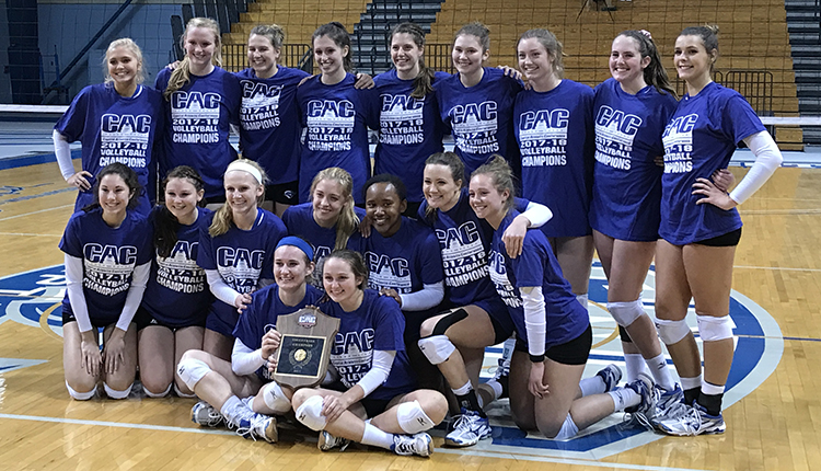 Christopher Newport Outlasts Mary Washington 3-2, Captures Fourth CAC Volleyball Title