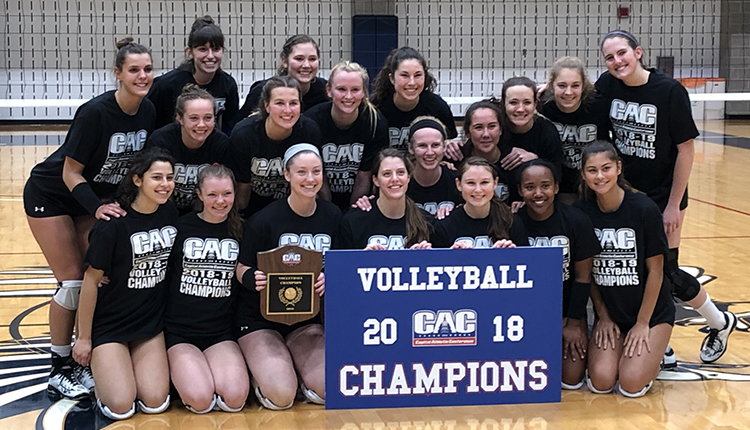 Christopher Newport Outlasts Mary Washington in Thrilling CAC Volleyball Championship Match