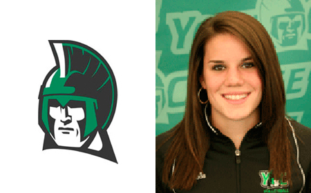 York Sophomore Ashley Rineman Picked As CAC Volleyball Player Of The Week