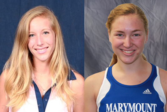 Newcomers Emmie Schmitt And Melissa Teeple Share CAC Women's Cross Country Weekly Award