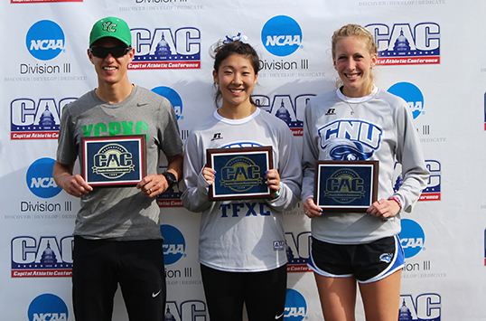 York and Christopher Newport Lead All-CAC Women's Cross Country Team with Six Honorees Each; CNU's Schmitt Earns Athlete of the Year Award