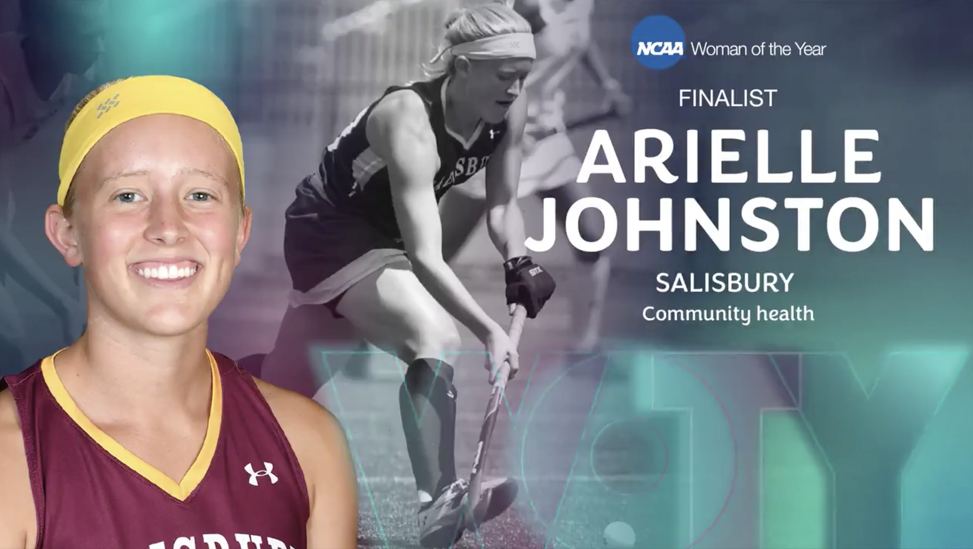 Johnston Named NCAA Woman of the Year Finalist
