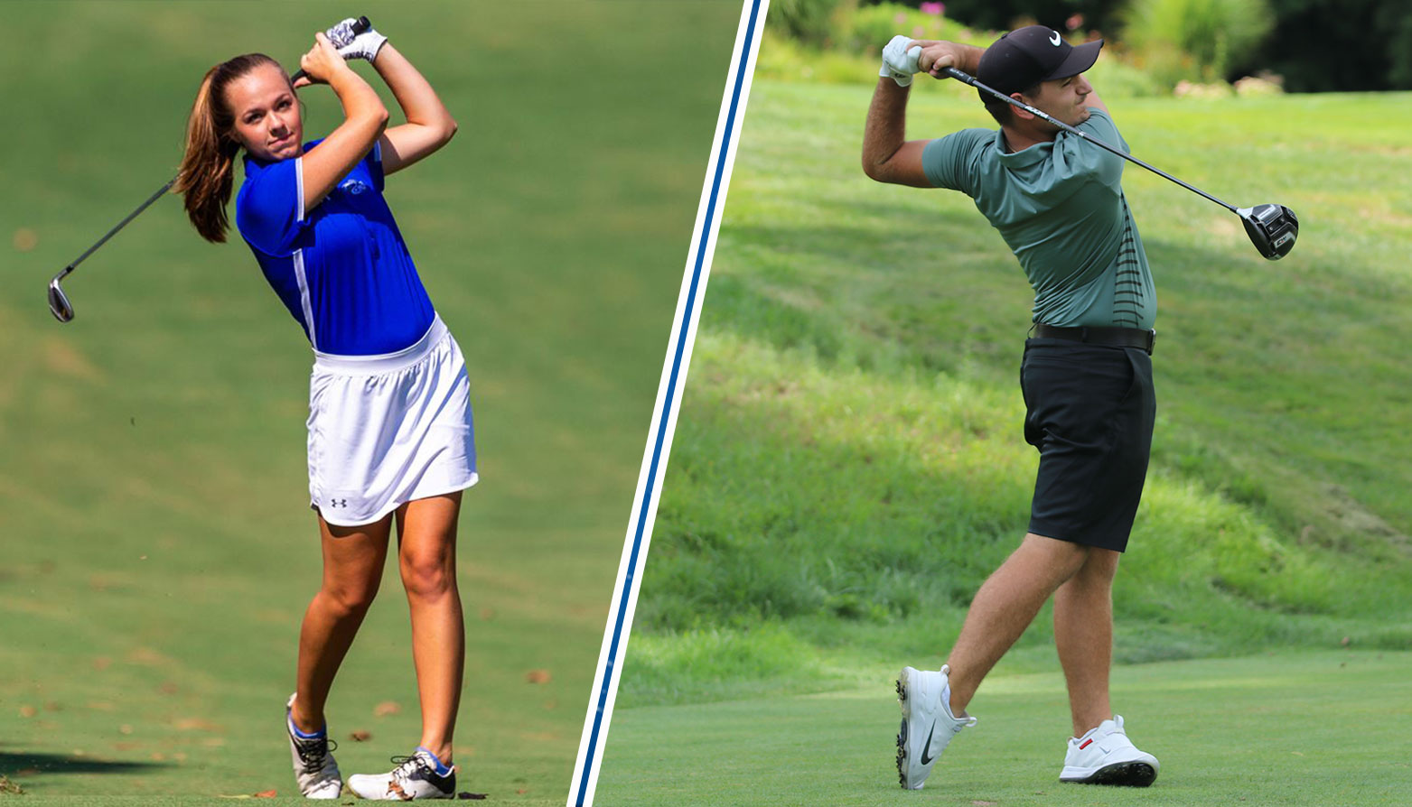 CNU's Erica Whitehouse & Babson's Nicholas Gianelos Garner CAC Golfer of the Week Recognition