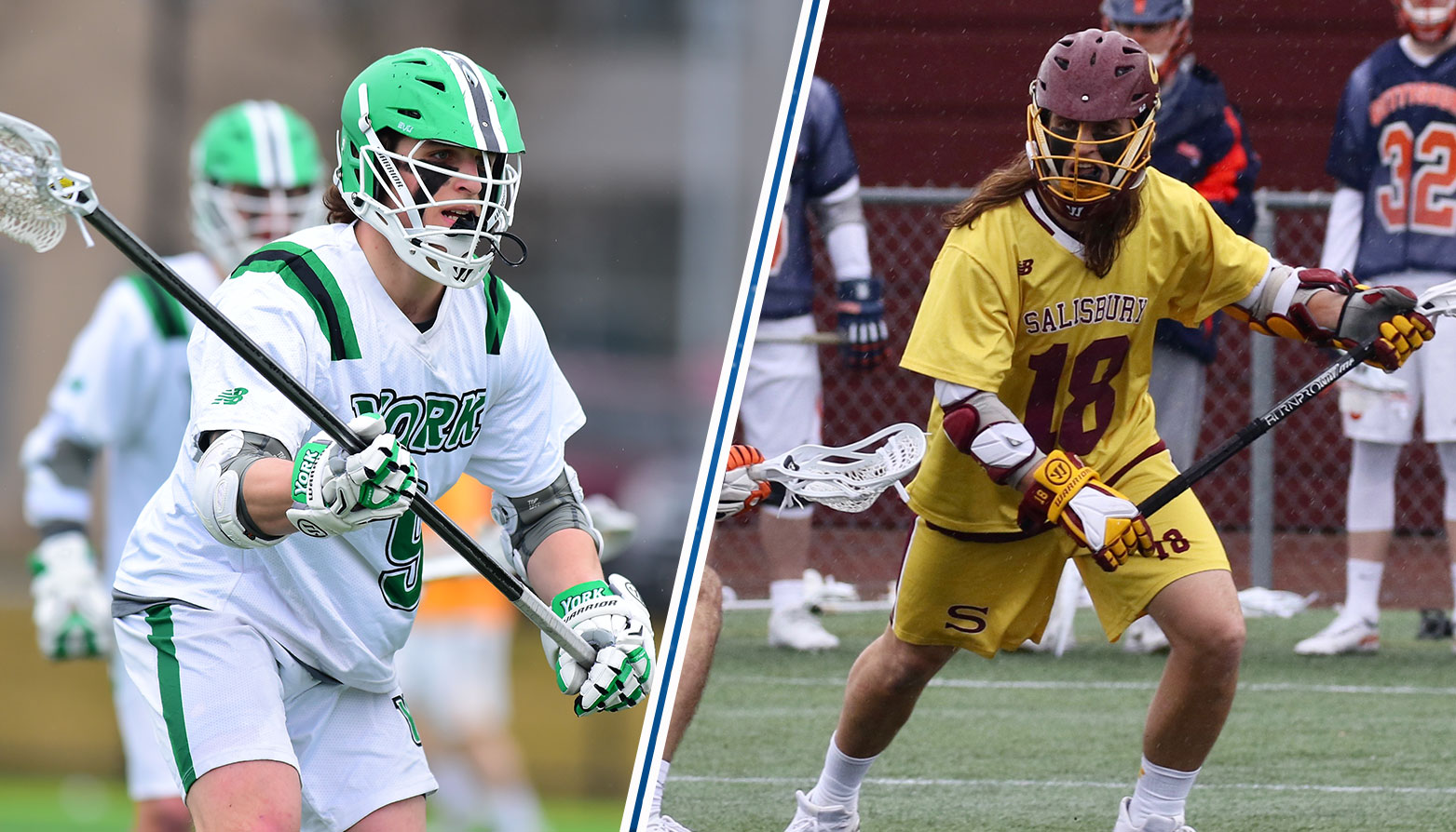 Salisbury's Gwin & York's Witchey Collect Major USILA Honors; 11 from CAC Earn All-America Honors