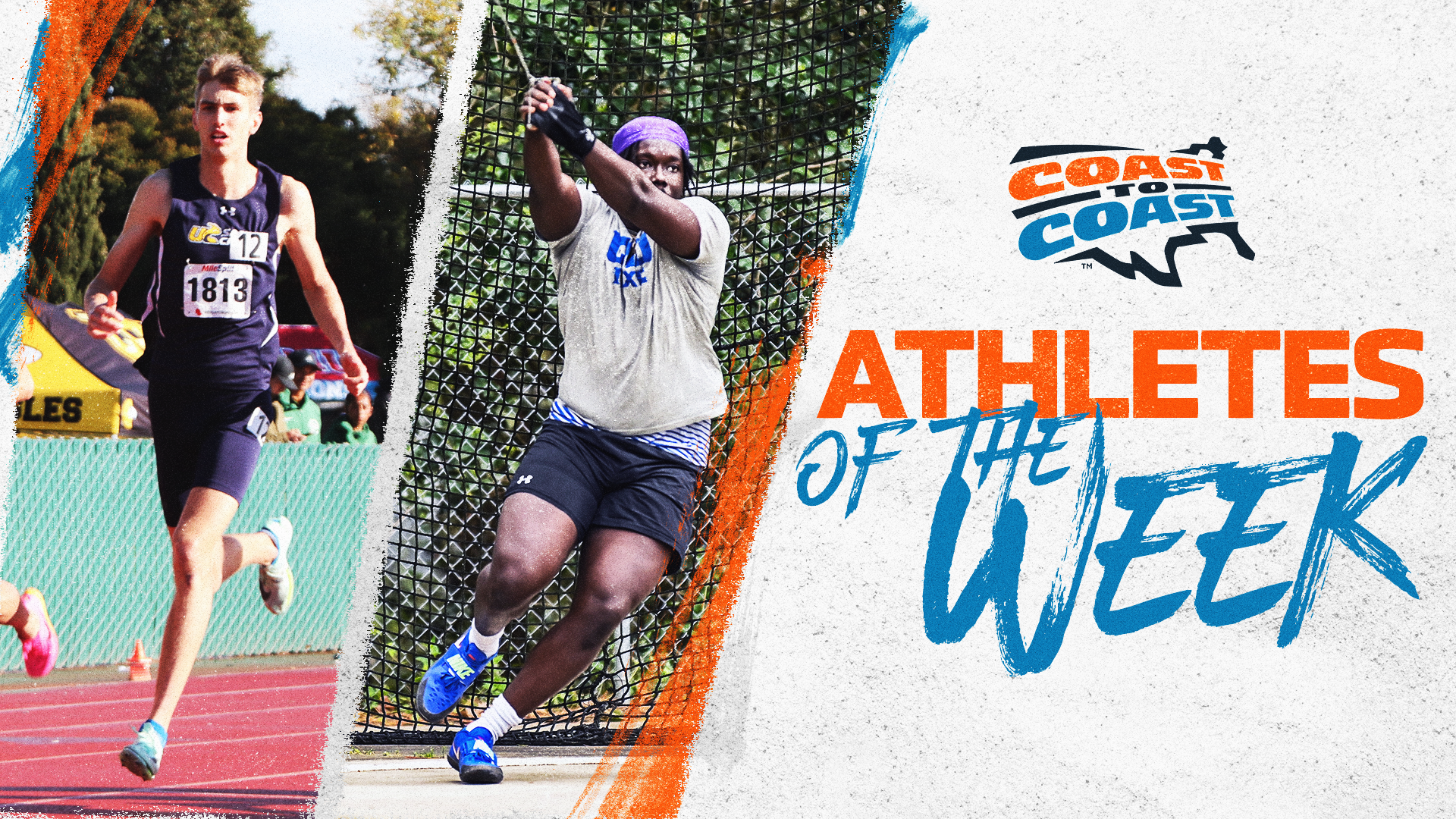 UCSC&rsquo;s Anderson, CNU&rsquo;s Ntiganzwa Garner C2C Men's Track and Field Athlete of the Week Recognition