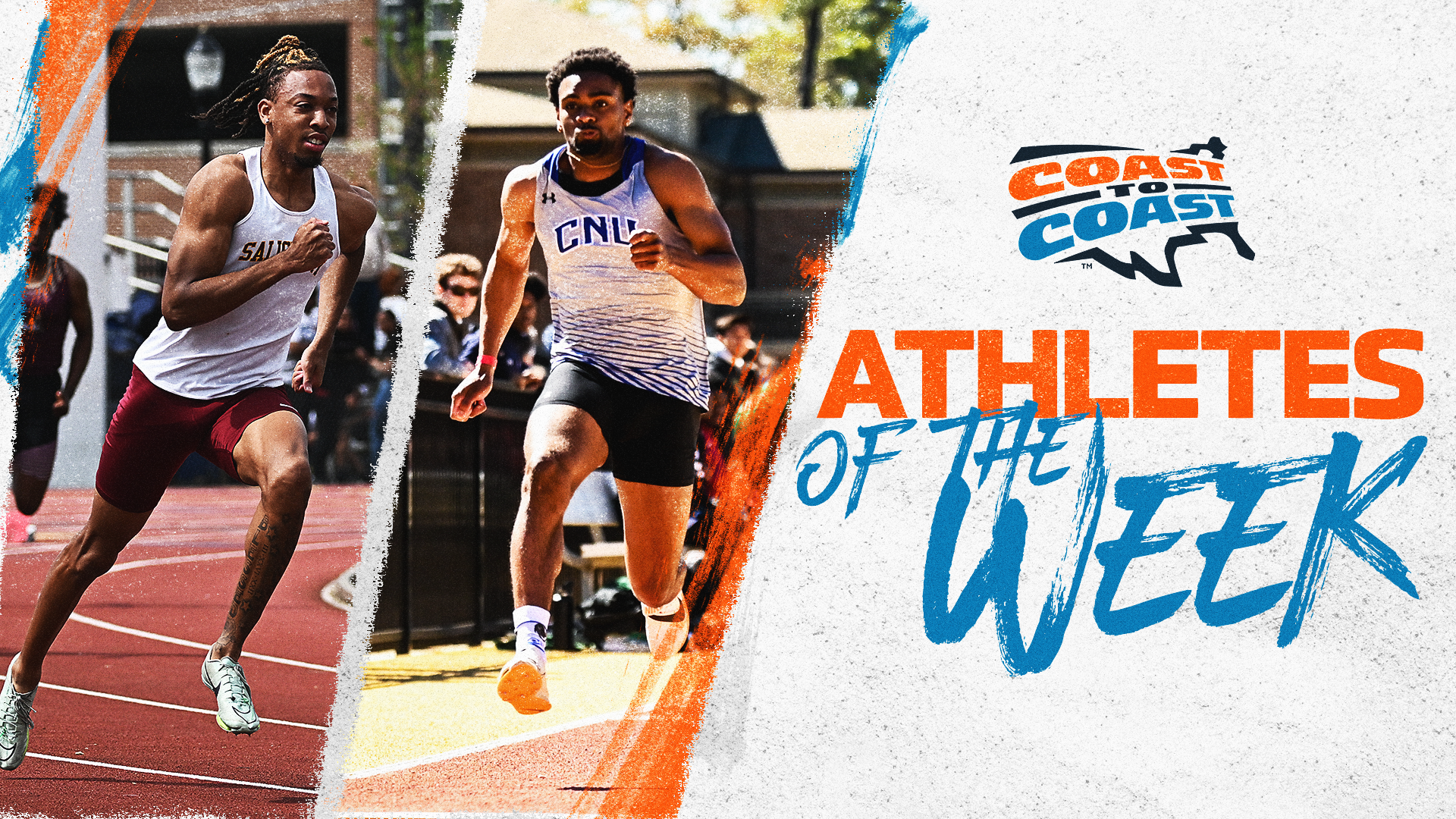 SU’s Smith, CNU’s Reeders Earn C2C Men's Track and Field Athlete of the Week Recognition
