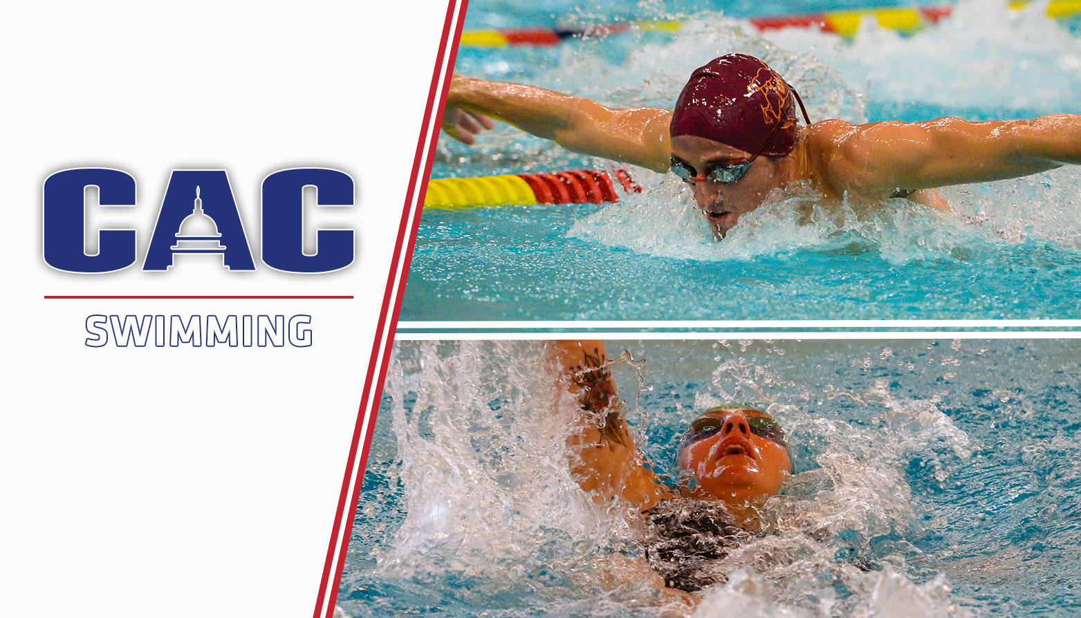 York's Wantz & Salisbury's Russell Selected CAC Swimmers of the Week
