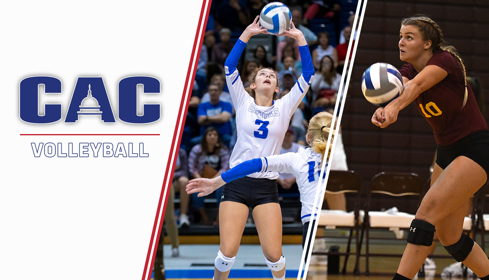 CNUs Carroll & Salisbury's Dougherty Selected CAC Volleyball Players of the Week
