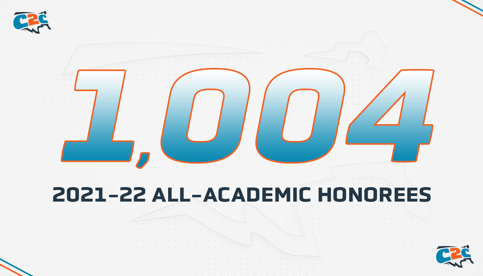 C2C Honors 1,004 Student-Athletes on 2021-22 All-Academic Team