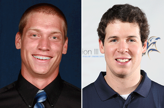 Christopher Newport Senior Billy Steel and St. Mary's Senior Sam Beatty Named CAC Baseball Players of the Week