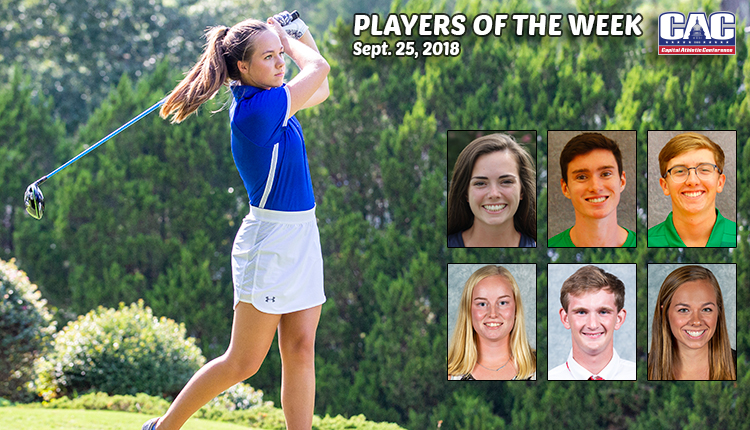 CAC Players of the Week - Sept. 25