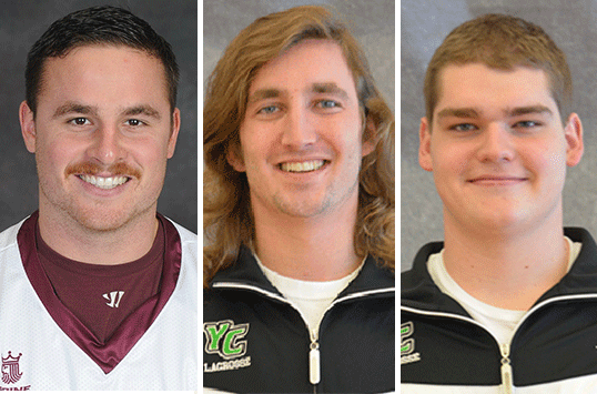 Salisbury's Brandon Kendrick, York's Tyler Davis and Caleb Abney Receive CAC Men's Lacrosse Weekly Accolades