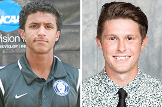Wesley Freshman Adrian Coverdale and Christopher Newport Senior Sean Christein Nab CAC Men's Soccer Player of the Week Honors