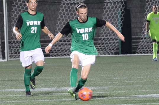 Frostburg State and York Grab Road Victories in CAC Men's Soccer First Round