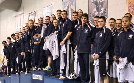 Mary Washington Wins 12th-Straight CAC Men's Swimming Title By 400 Points