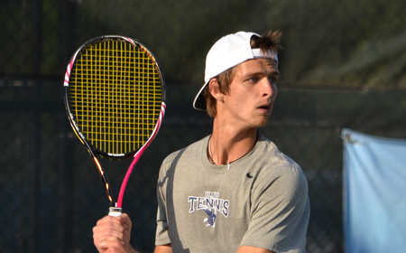 Sophomore Alex Blakhin Named Player Of The Year To Lead 2012 All-CAC Mens Tennis Team