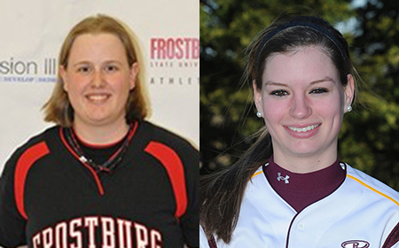 Frostburg State 1B Caitlin Lovend And Salisbury Pitcher Rachel Johnson Named To Capital One 2013 Academic All-America Softball Team