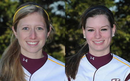 Juniors Harley Hill And Rachel Johnson named to NCAA Division III Softball Championship All-Tournament Team