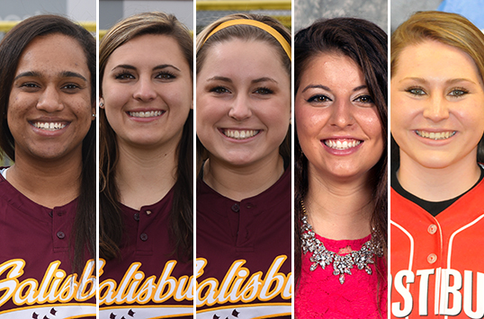 Five CAC Softball Players Named NFCA All-America