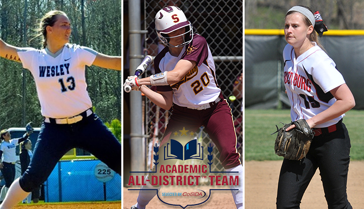 CAC Trio Earn Softball Academic All-District Honors