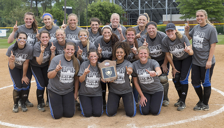 Christopher Newport Collects Third CAC Softball Title with 4-3 Victory over Mary Washington