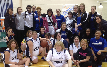Marymount Student-Athletes Volunteer at 18th Annual Special Olympics Basketball Tournament
