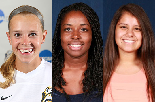St. Mary's Gillian Sawyer, Christopher Newport's Bupe Okeowo and Haley Casanova Earn CAC Women's Soccer Weekly Honors