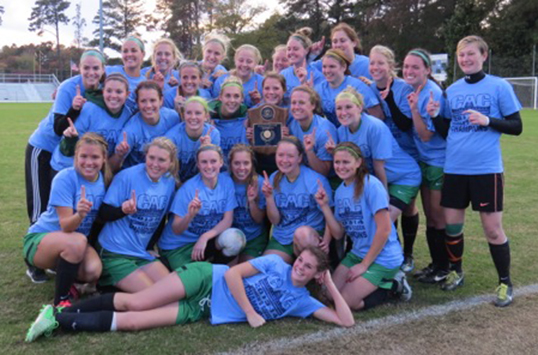 York Women's Soccer Scores Late In Regulation, Then Captures The 2013 CAC Championship In A Shootout At Christopher Newport