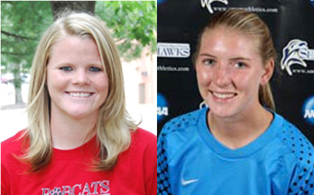 Frostburg State Sophomore Amanda Wharton And St. Mary's Freshman Kelsey Wirtz  Picked For CAC WWomen's Soccer Weekly Awards