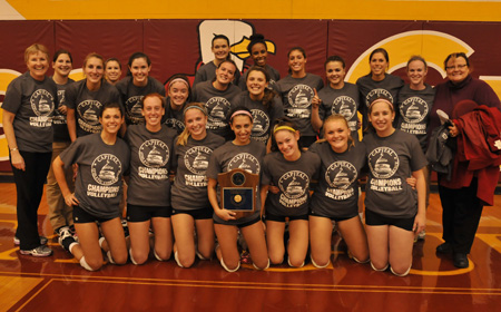 Salisbury Captures CAC Volleyball Crown With 3-0 Win Over Stevenson In Championship Match