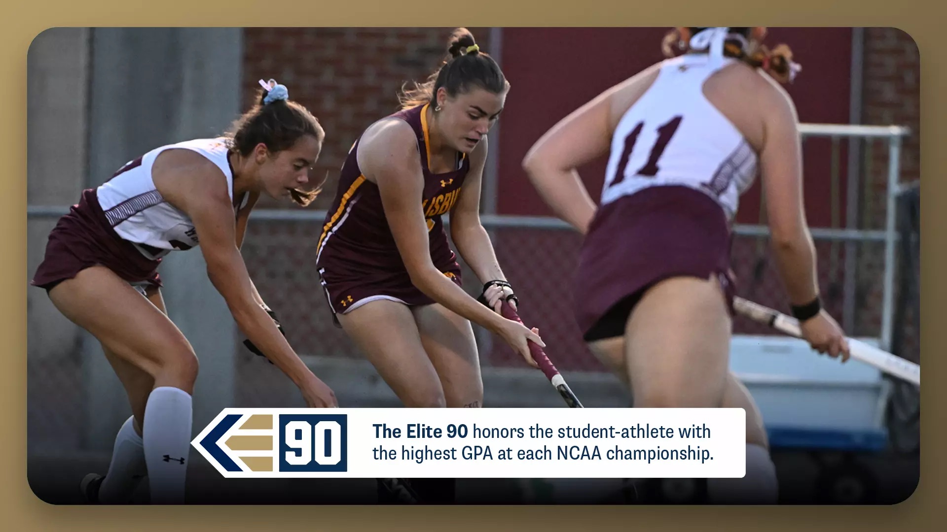 Salisbury's Emma Radebaugh wins Elite 90 Award for NCAA Division III Field Hockey Championship