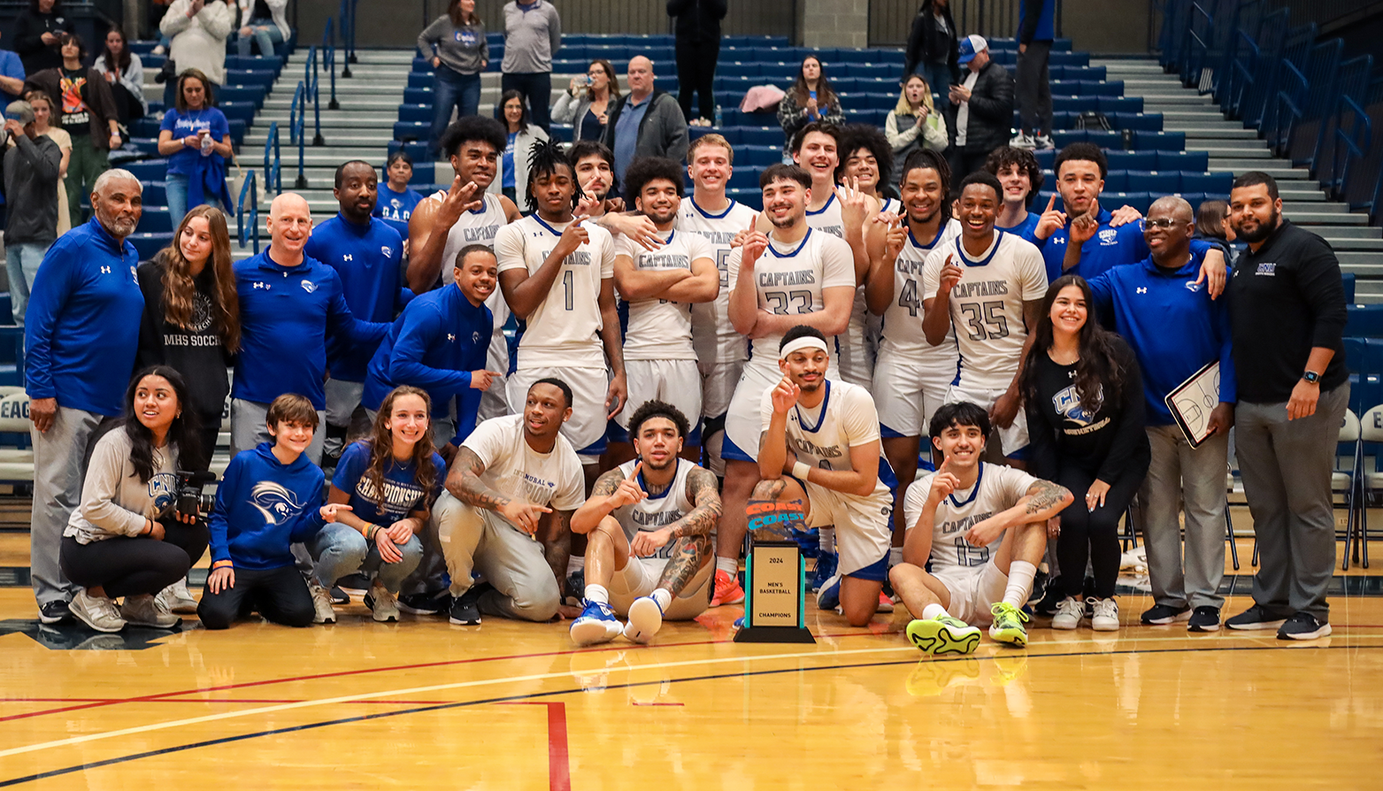 Christopher Newport wins the C2C Men’s Basketball Championship for the third consecutive year