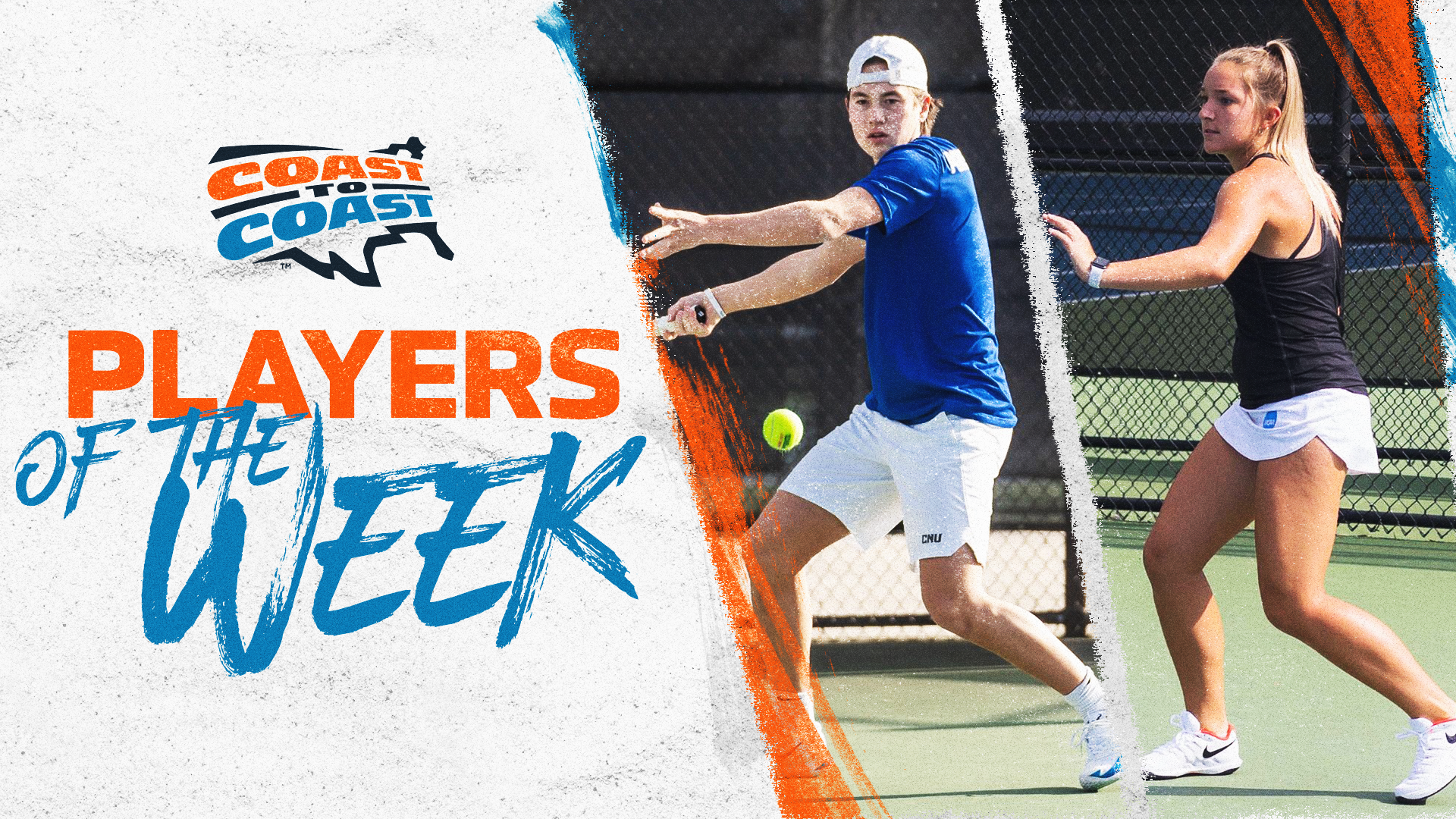 CNU&rsquo;s Porsmyr Hansen and Weis Named C2C Tennis Players of the Week