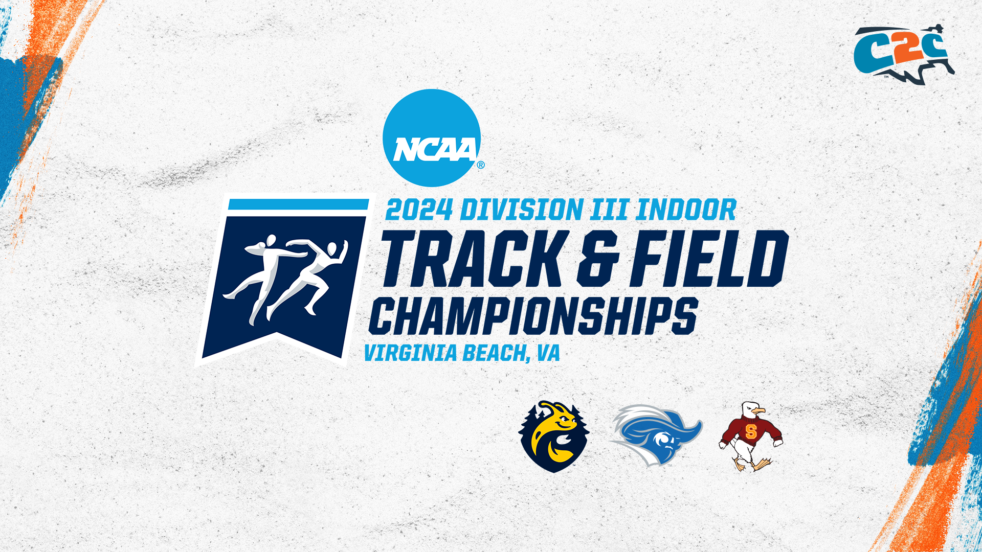 Five C2C Standouts Selected for NCAA Indoor Track and Field Championships