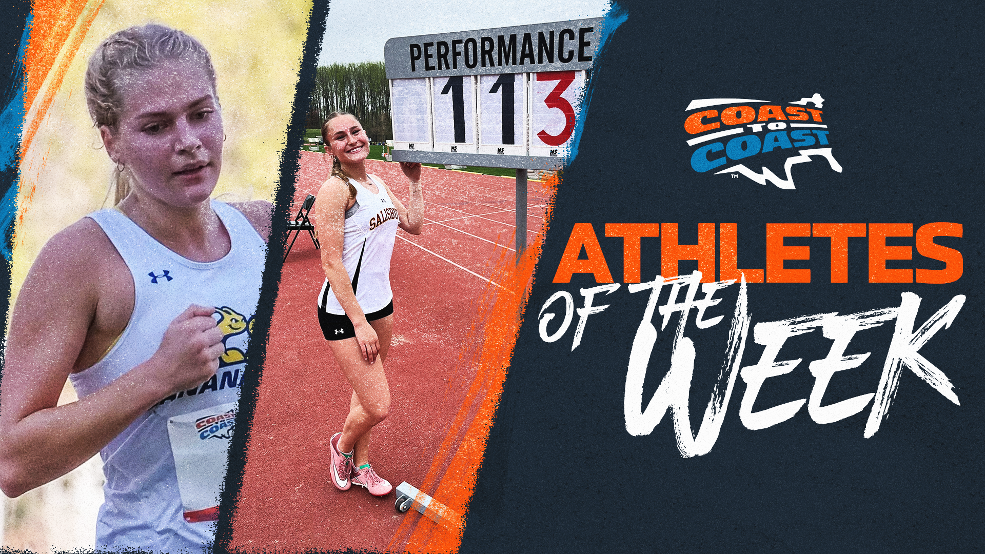 UCSC’s Seymour, SU’s Christman Receive C2C Women's Track and Field Weekly Honors
