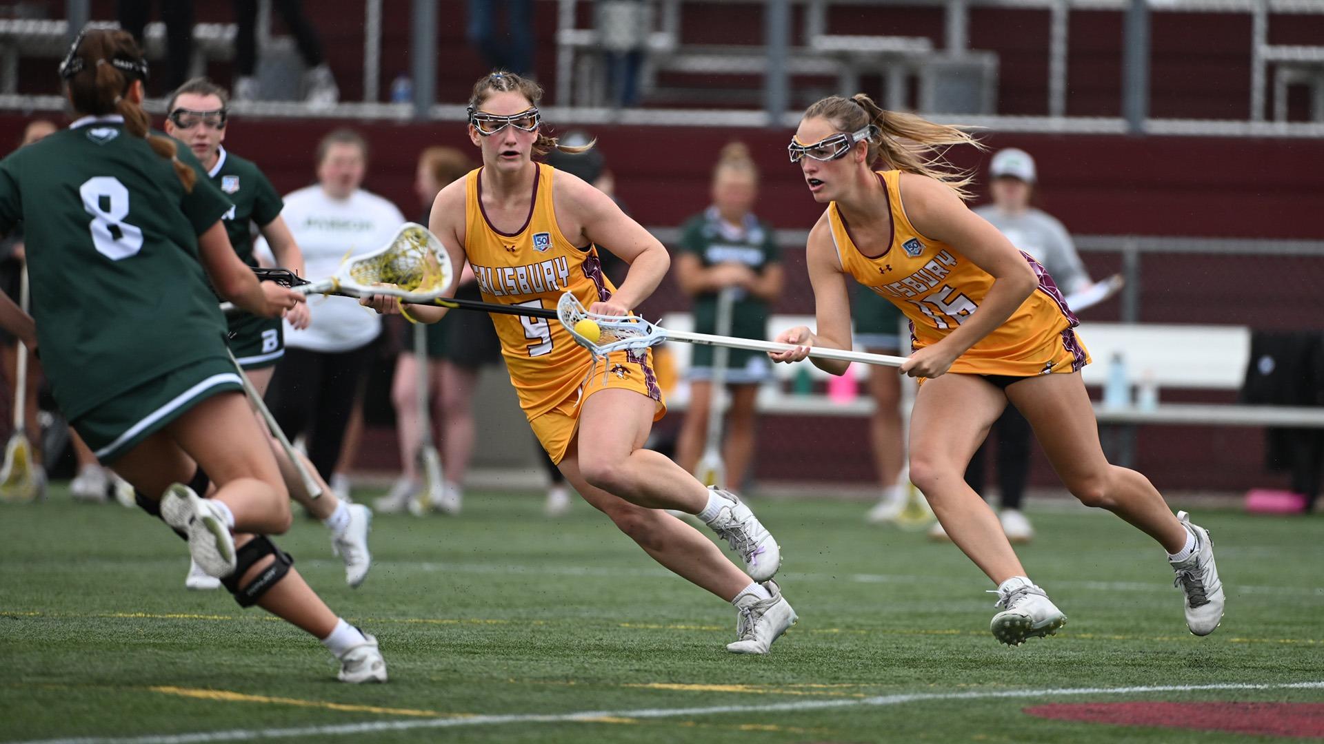 No. 5 Salisbury moves into NCAA quarters; holds off No. 15 Babson, 15-10