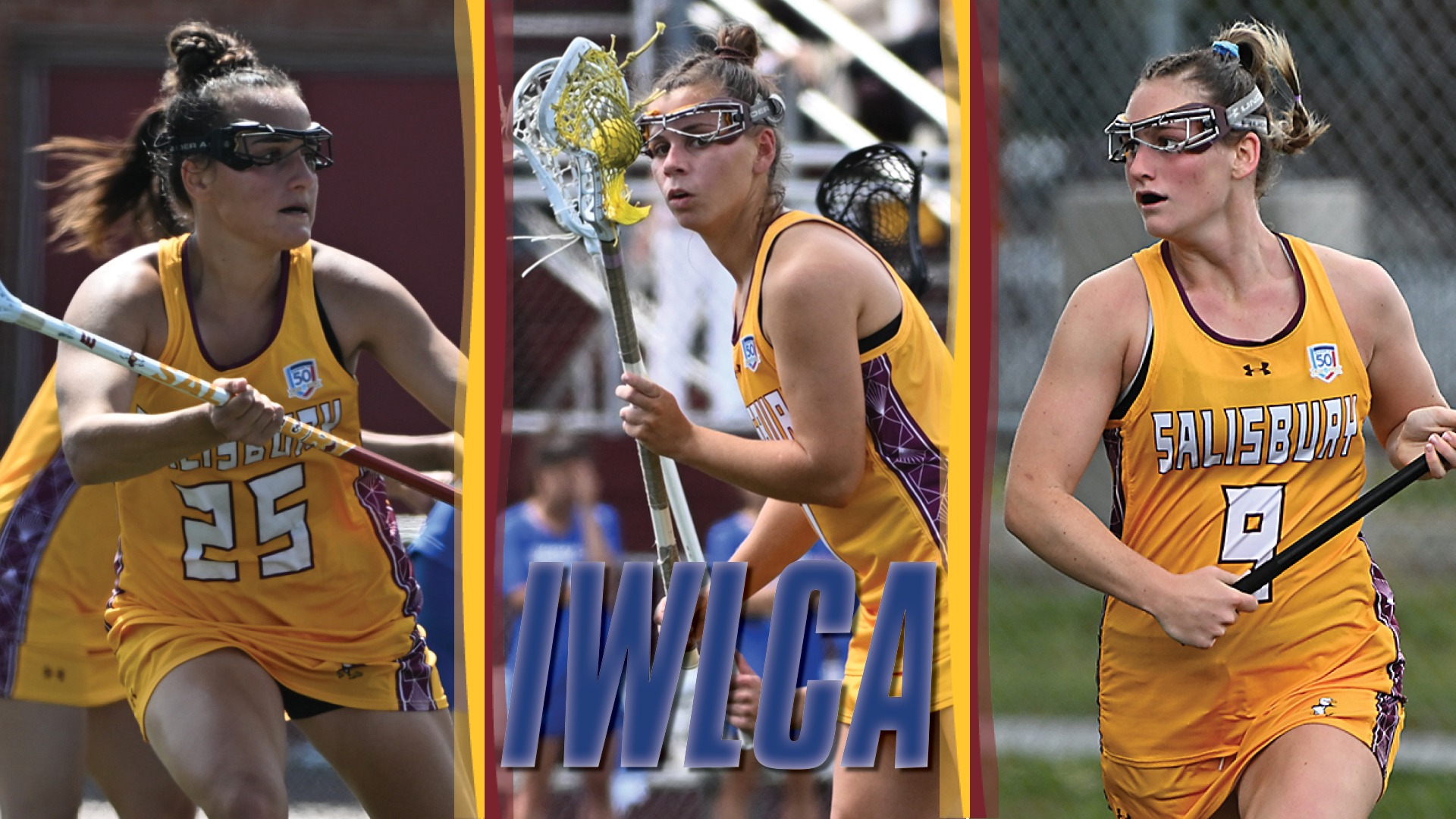 Salisbury's Hanzsche, Held, Vilov honored as IWLCA All-Americans