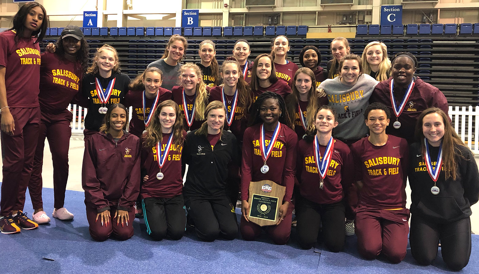 Salisbury Collects Second CAC Women's Indoor Track & Field Championship