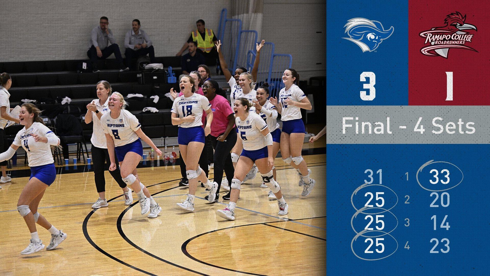 Christopher Newport Wins in Four Sets to Advance to Regional Semifinal