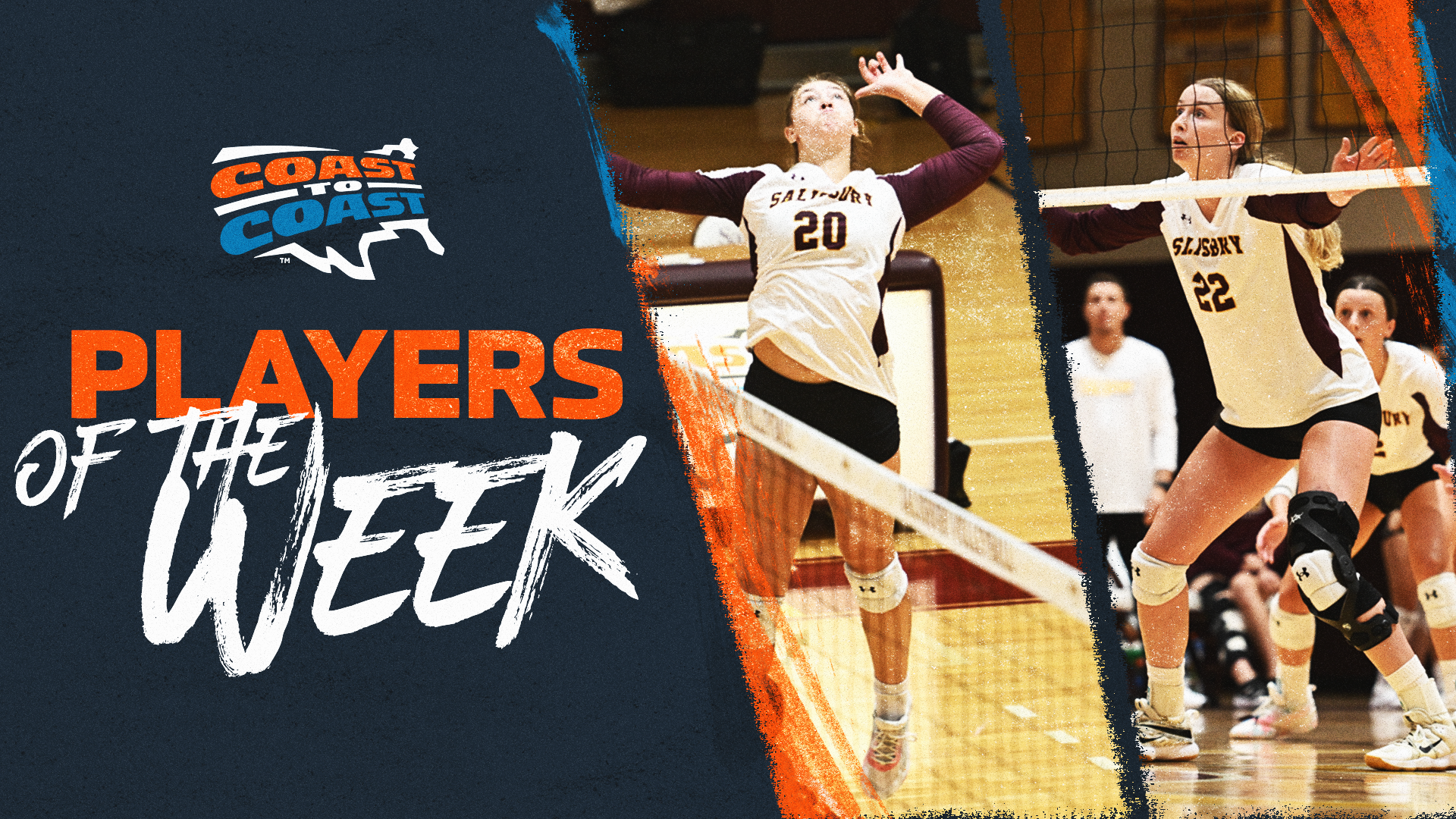 Salisbury’s McTaggart, Quandt Earn C2C Women's Volleyball Weekly Honors