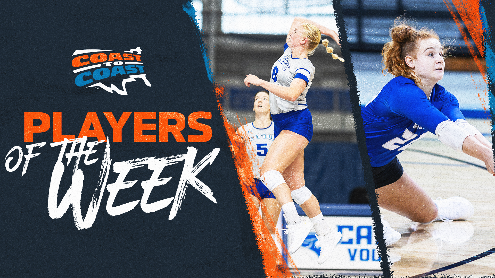 Christopher Newport’s Burk, James Sweep C2C Women's Volleyball Weekly Awards