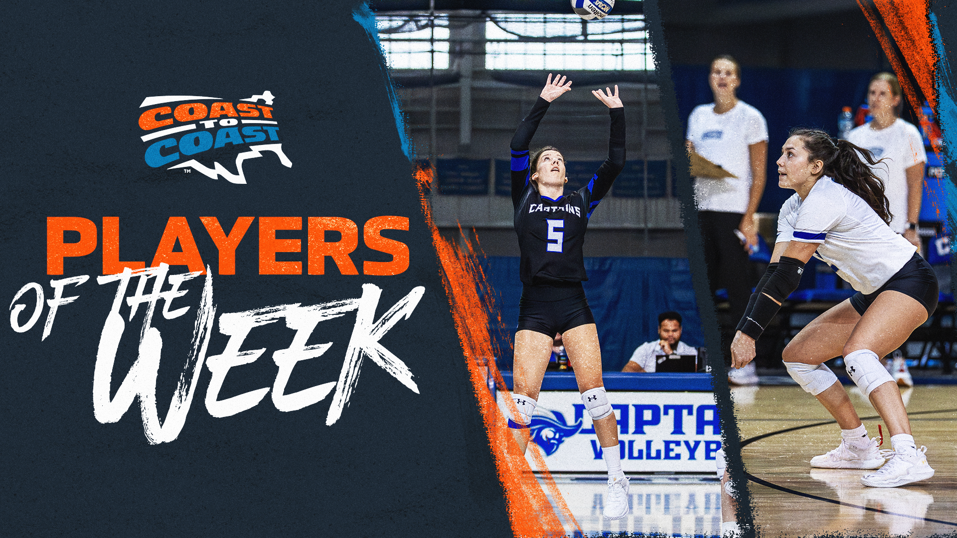 Christopher Newport’s Vitale, Starr Collect C2C Women's Volleyball Player of the Week Honors