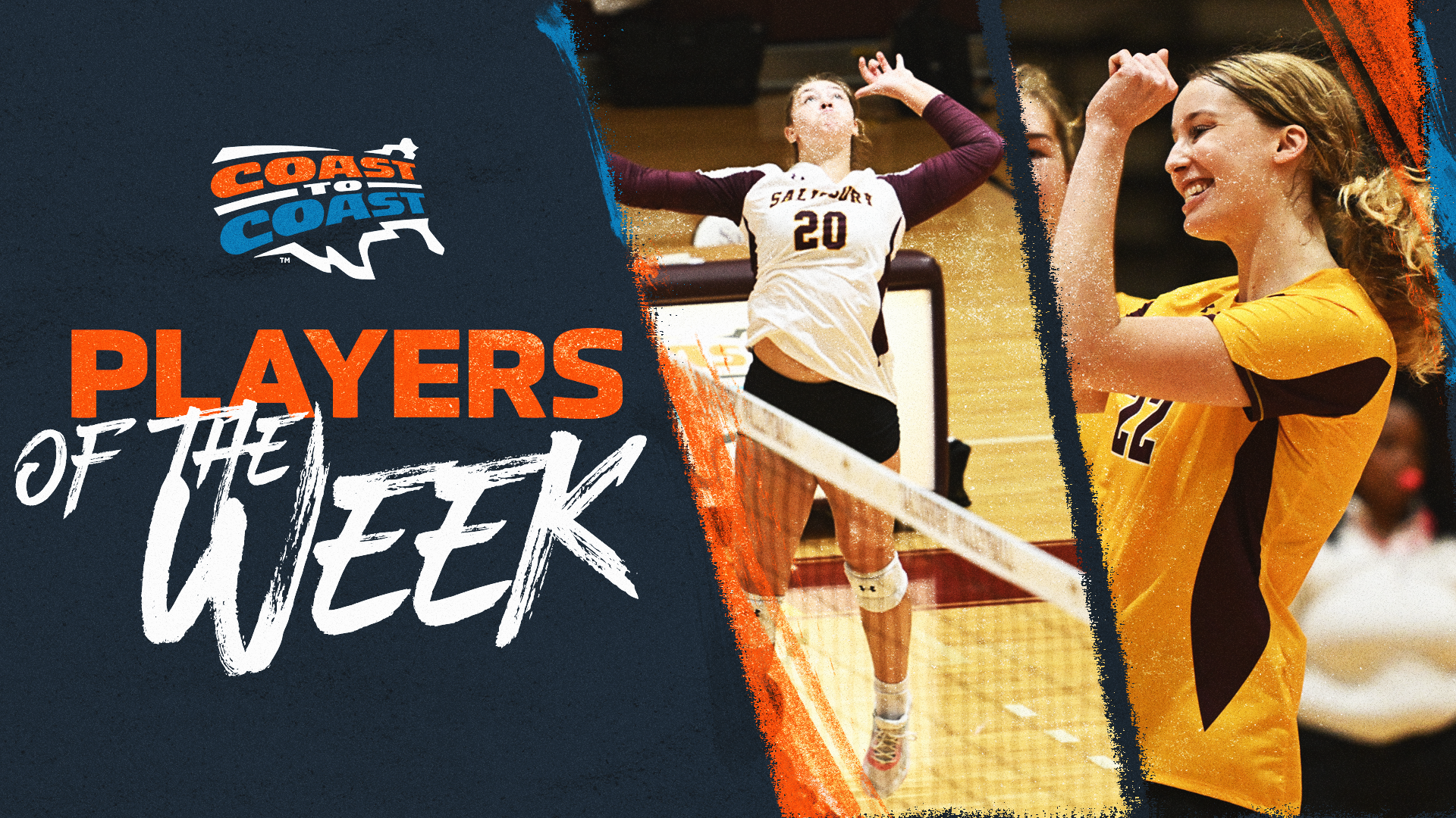 Salisbury’s McTaggart, Quandt Claim C2C Women's Volleyball Weekly Awards