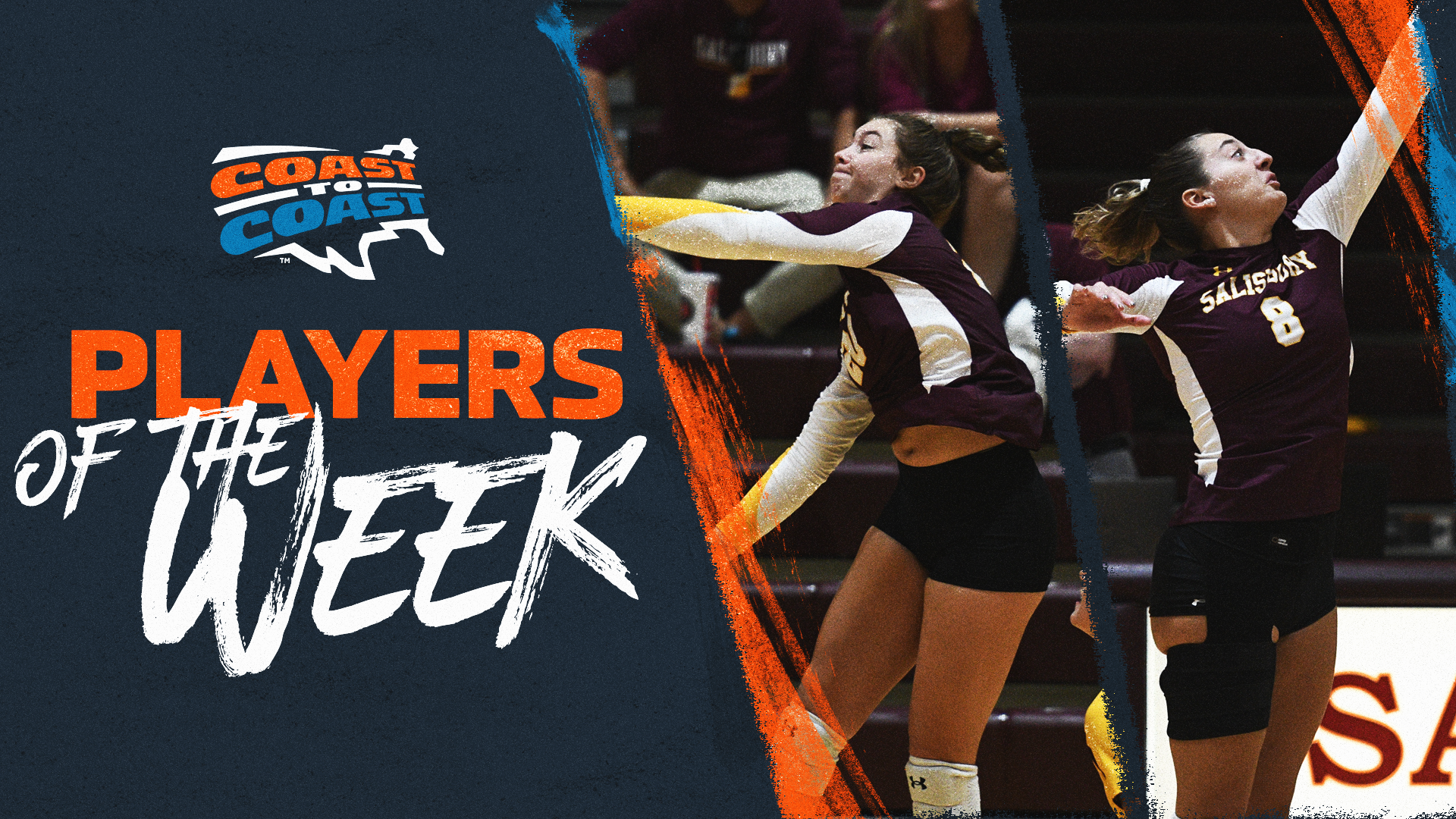 Salisbury’s McTaggart, Eustace Sweep C2C Women's Volleyball Weekly Awards