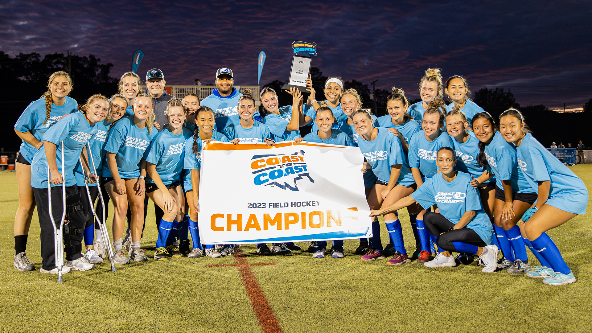 Christopher Newport Claims C2C Field Hockey Title In Defensive Showdown