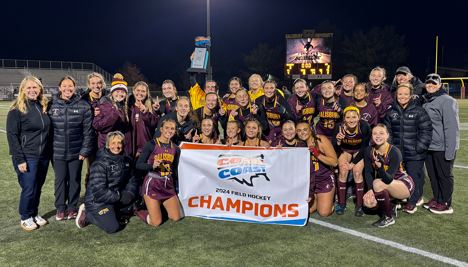 Salisbury Wins C2C Field Hockey Championship in a Shootout